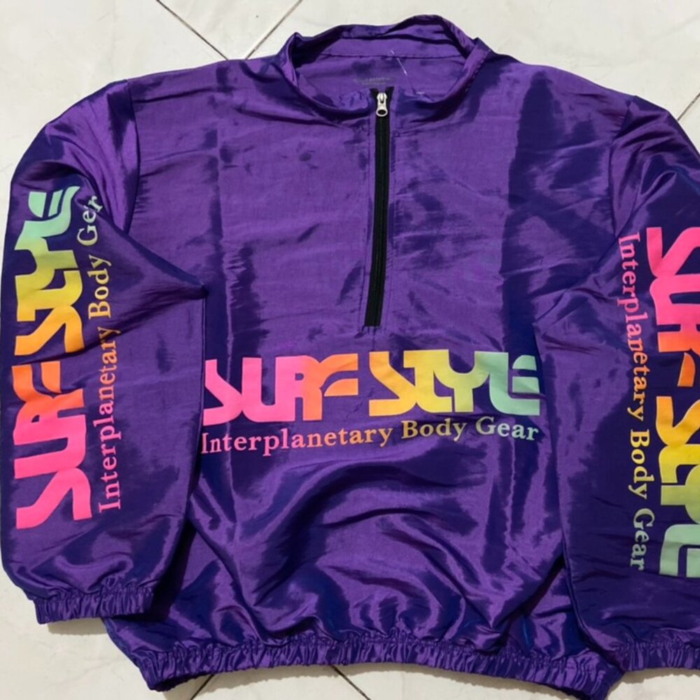 Surf Style Men's Purple Jacket